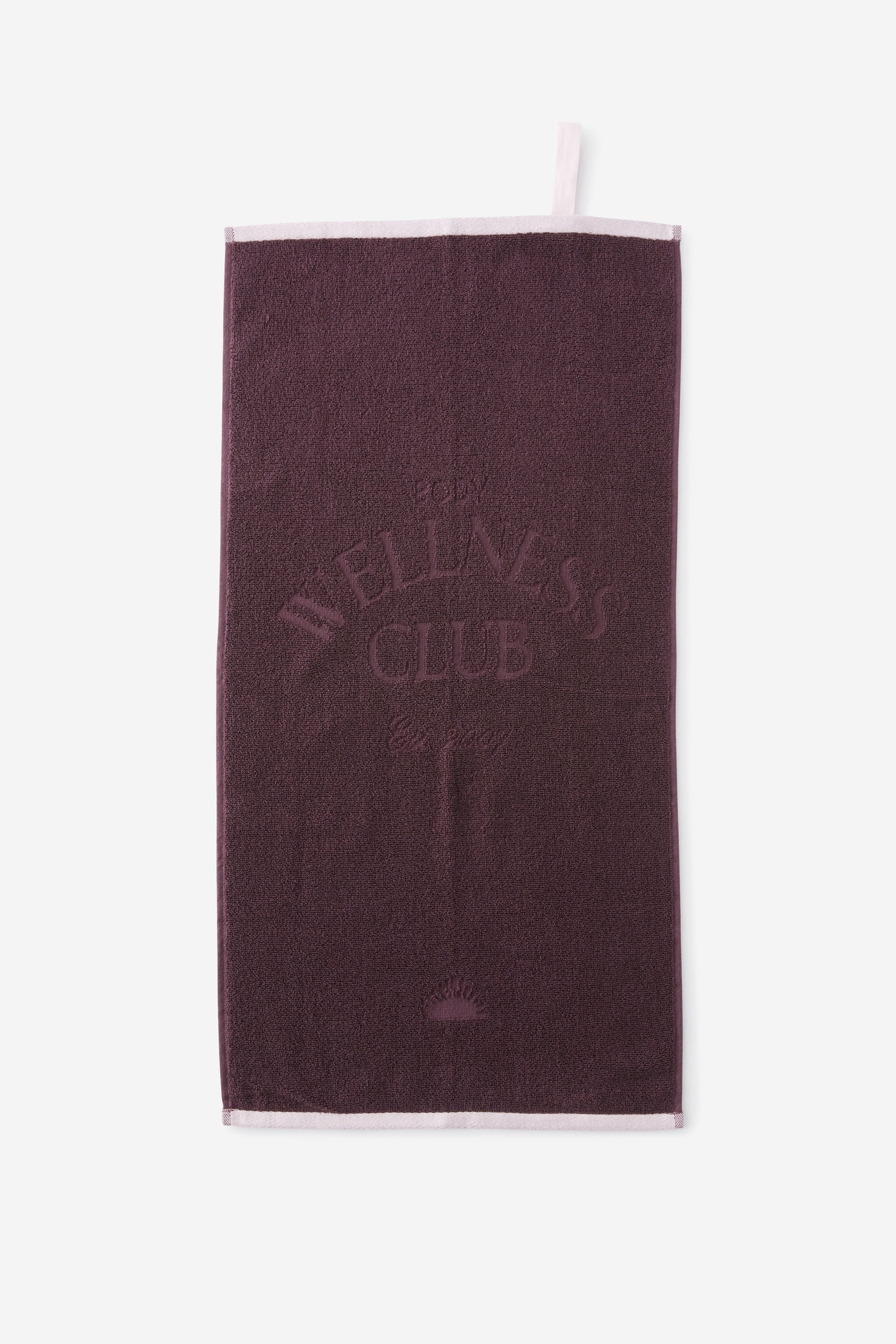 Body - Core Gym Towel - Choc plum multi