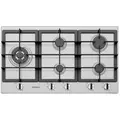 Westinghouse 90cm Stainless Steel Gas Cooktop WHG954SC