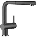 Blanco Anthracite 140° Swivel Spout Pull Out Mixer Tap LINUSSA 519371