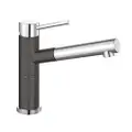 Blanco Anthracite 128° Swivel Spout Pull Out Mixer Tap ALTASA 519361