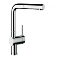 Blanco Chrome 140° Swivel Spout Pull Out Mixer Tap LINUSS 519368
