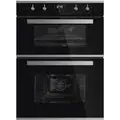 Omega 60cm 102L Double Electric Built-In Wall Oven ODO684X