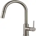 Modern National Star Mini Pull Out Kitchen Mixer Tap STRM005BN+STRM005BN-H2