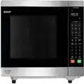 Sharp 32L 1200W Flatbed Microwave Stainless Steel SM327FHS
