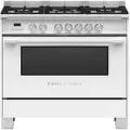 Fisher & Paykel 90cm 140L Dual Fuel Freestanding Oven/Stove OR90SCG4W1