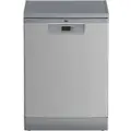 Beko 60cm Freestanding Dishwasher Platinum Steel BDFB1410X