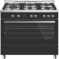 Omega 90cm 129L Dual Fuel Freestanding Oven/Stove OF910FX