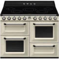 Smeg 110cm Victoria Freestanding Oven/Stove with Induction Hob Cream TR4110IP2