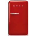 Smeg 135L FAB 50's Retro Style Bar Refrigerator Red FAB10HRRD5AU
