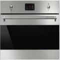 Smeg 60cm 50L Classic Compact Combi-Steam Electric Wall Oven SFA4303VCPX