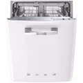 Smeg 60cm Retro Style Built-In Underbench Dishwasher White DWIFABB2