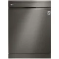 LG 60cm QuadWash Black Stainless Freestanding Dishwasher XD3A25BS