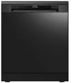 Omega 60cm Freestanding Dishwasher Black Stainless Steel ODWF6014BX