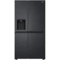 LG 635L Side by Side Refrigerator Matte Black GS-L600MBL | Greater Sydney Only