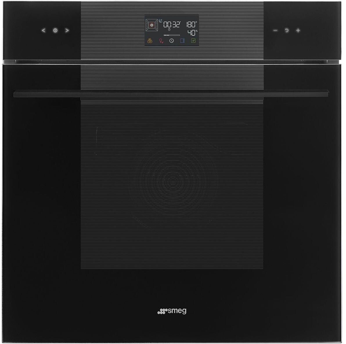 Smeg 60cm Linea Combi Steam Oven Black SOPA6102S2PB3