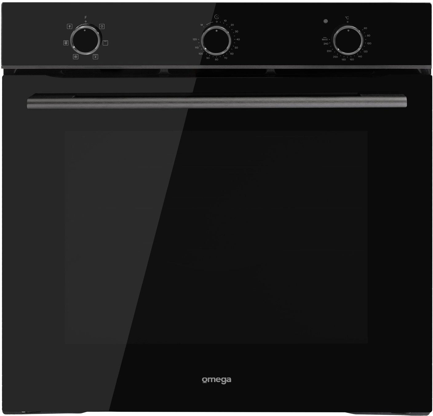 Omega 60cm 6 Function Electric Wall Oven OBO606M