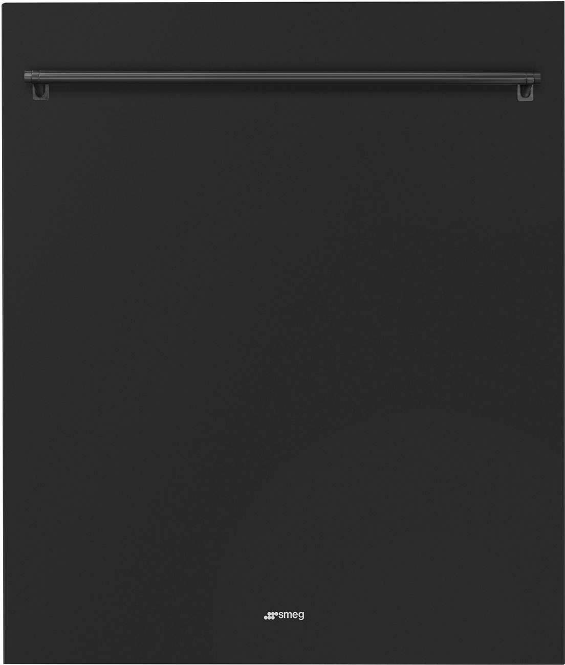 Smeg 60cm Classic Door Panel with Handle Matt Black KIT82CN