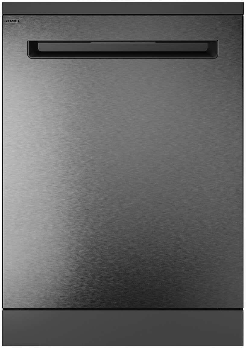 ASKO 60cm Core Freestanding Dishwasher Black Steel HDFS143B.BS.AU