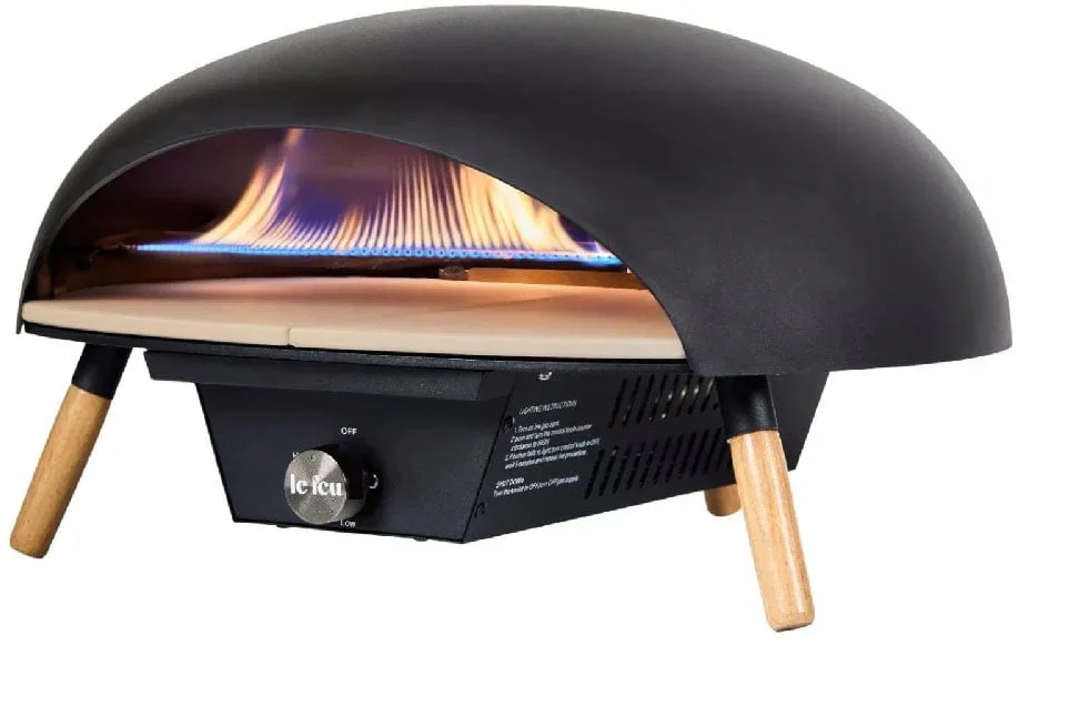 Le Feu Turtle Gas Powered Pizza Oven Black 830014