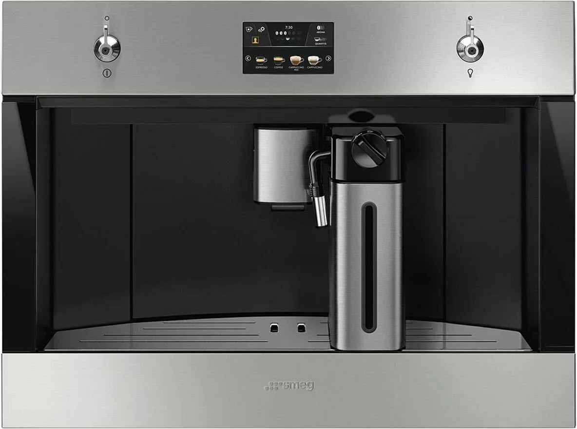 Smeg 45cm Classic Aesthetic Automatic Coffee Machine CMS4303X