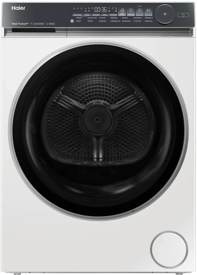 Haier 9kg Heat Pump Dryer HDHP90NW1 | Greater Sydney Only