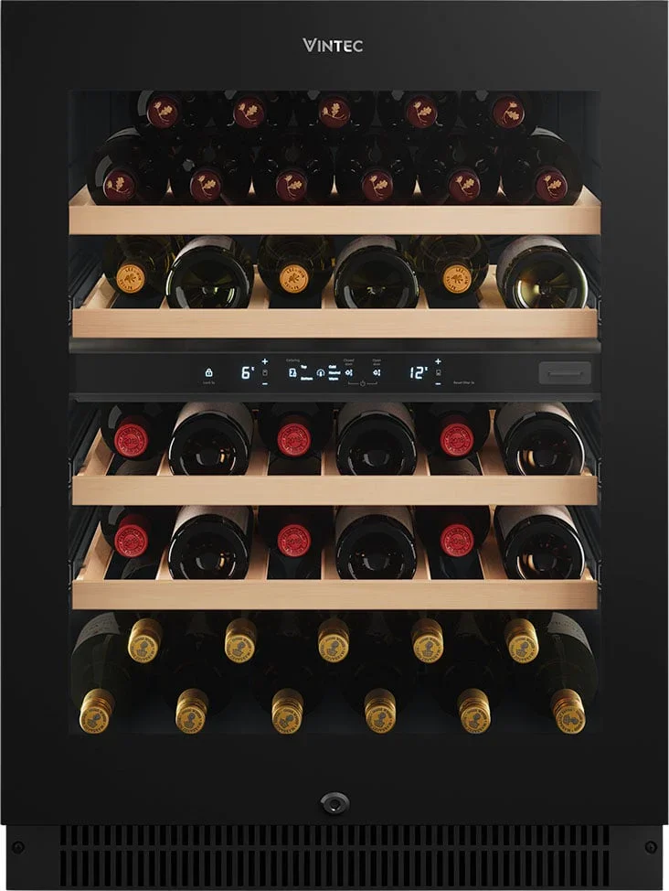 Vintec 40 Bottle Dual Zone Wine Fridge VWD820SCB-X