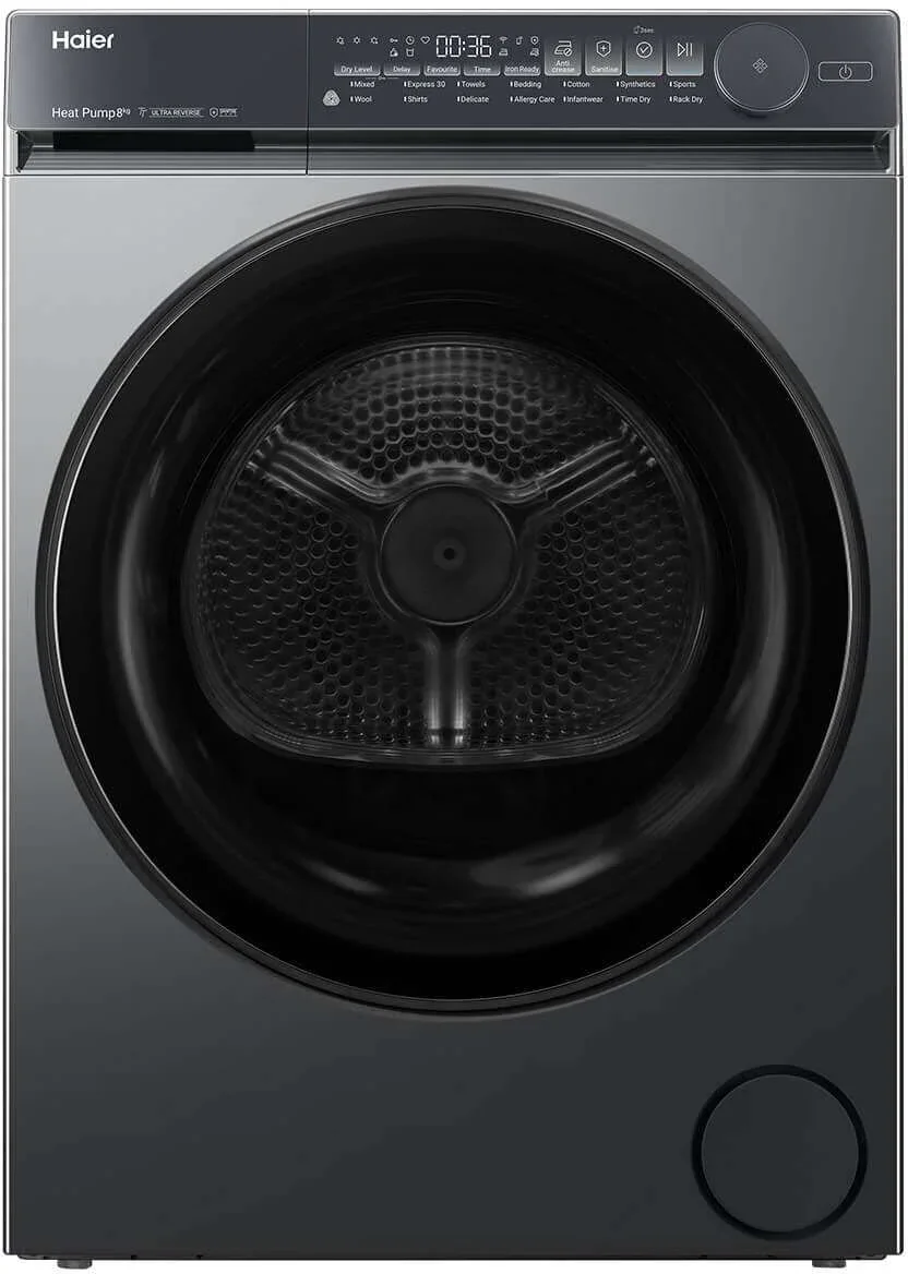 Haier 8kg Series 500 Heat Pump Dryer HDHPS80NB1 | Greater Sydney Only