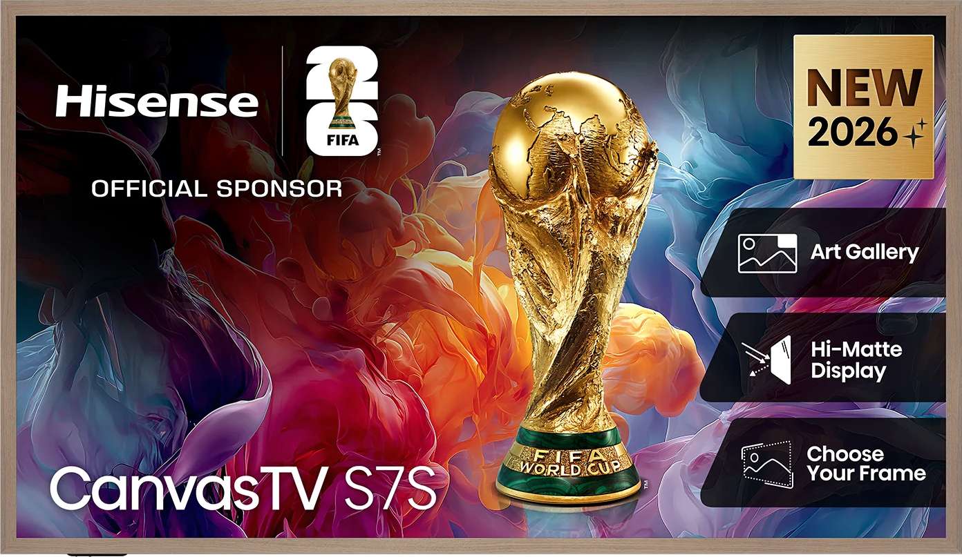 Hisense 75" S7S Hi-QLED 4K Canvas TV 75S7SAU