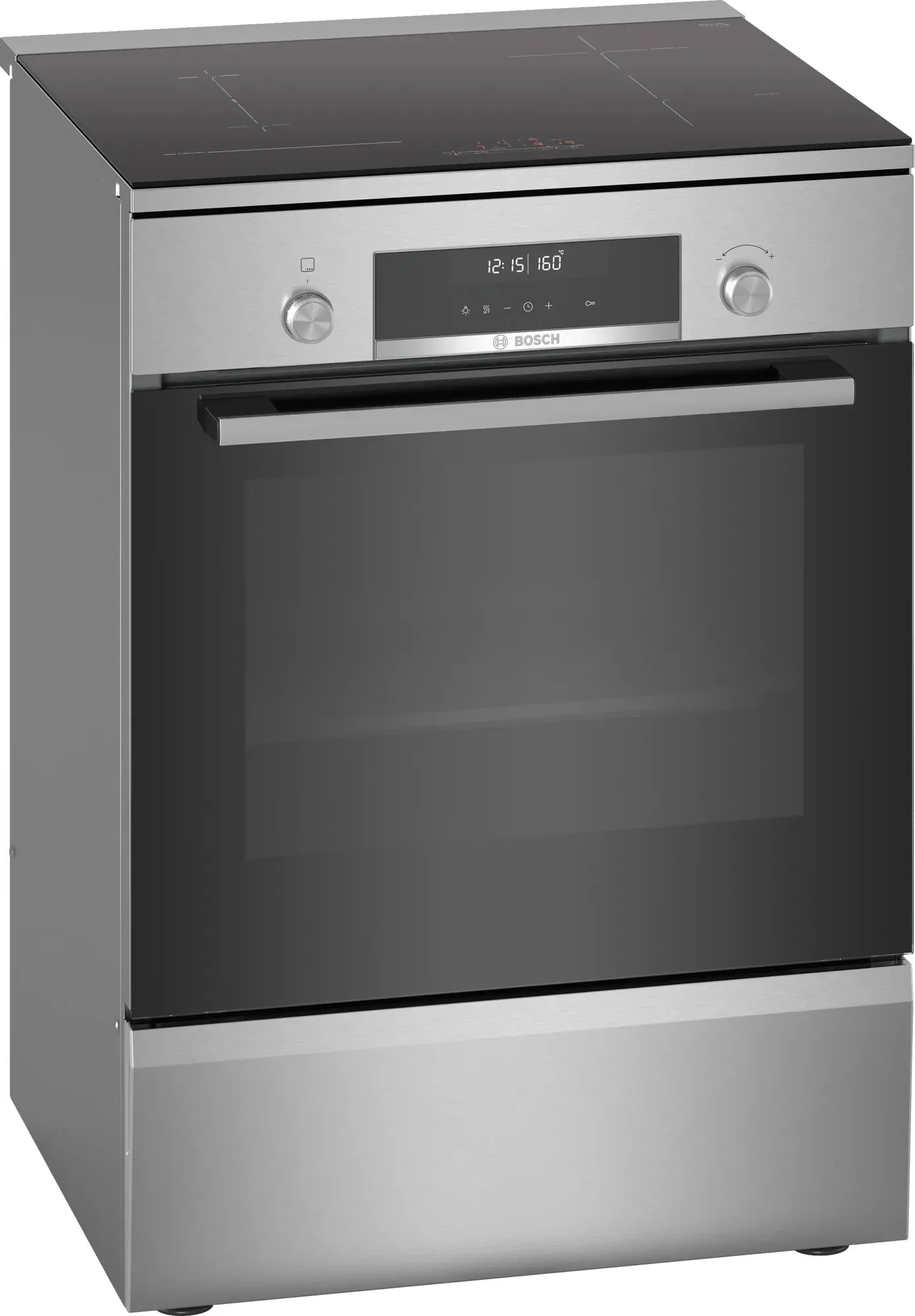Bosch Series 6 60cm Induction Freestanding Oven Stainless Steel HLS79R351A