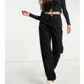 Missguided Riot mom jeans in black - BLACK