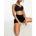 Shock Absorber Active Shaped high-support sports bra in black