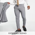 ASOS DESIGN super skinny suit pants in grey