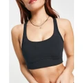 ASOS 4505 high support sports bra in black