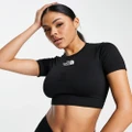 The North Face Training Seamless top in black Exclusive to ASOS