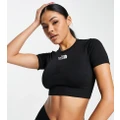 The North Face Training Seamless top in black Exclusive to ASOS