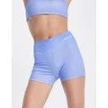 Daisy Street Active legging shorts in blue