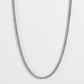 Reclaimed Vintage chain necklace in silver