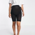 ASOS DESIGN Maternity anti-chafing shorts in black