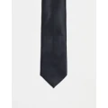 ASOS DESIGN slim tie in black