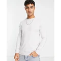Pull & Bear relaxed fit jumper in grey
