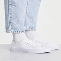 ASOS DESIGN Dizzy lace up sneakers in white
