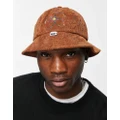 Obey Nova bucket hat in brown cord