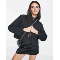 Whistles quilted jacket in black
