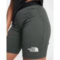 The North Face Training bootie shorts in khaki-Green