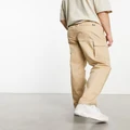 New Balance Athletics woven cargo pants in beige-Neutral