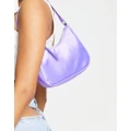 Steve Madden Bglide shoulder bag in lilac satin-Purple