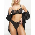 Scantilly by Curvy Kate Fuller Bust Authority balcony bra in black