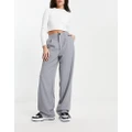 Pull & Bear slouchy dad pants in grey