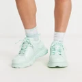 Buffalo Cloud Chai platform sneakers in mint patent-Green