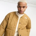 The North Face Ampato quilted liner jacket in brown Exclusive at ASOS